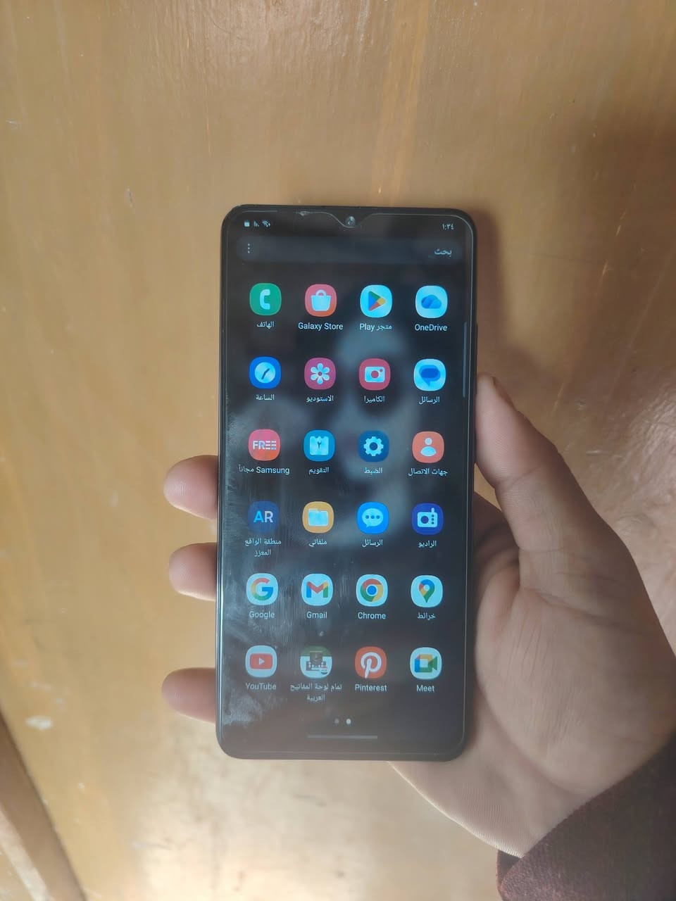 سلام عليكم جهاز سامسونك اي ٣٢ ذاكره ١٢٨ نضيف يخبل سعر 100 مكاني بغداد المعامل ع سياحي قرب مقبره مسيح ***********
