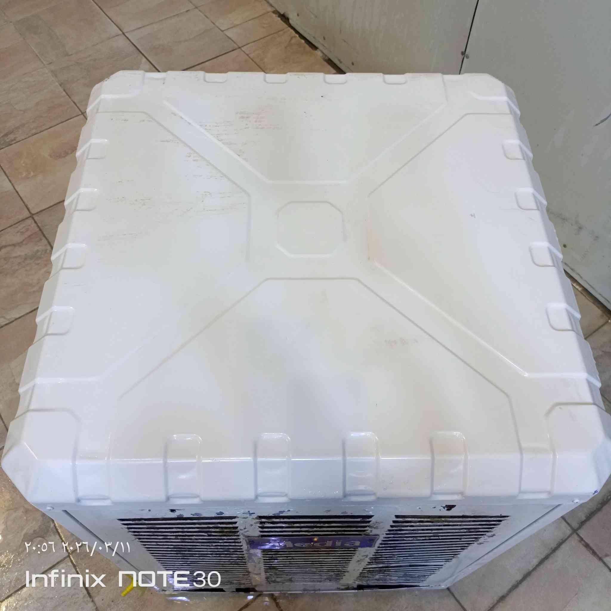 سلام عليكم للبيع مبرده نوعية ميديا سرعتين + دبل واتر بم استخدام موسم فقط بعده كلش جديده السعر 150 وبيها مجال عنوانه فلوجه
للاتصال
***********
***********
