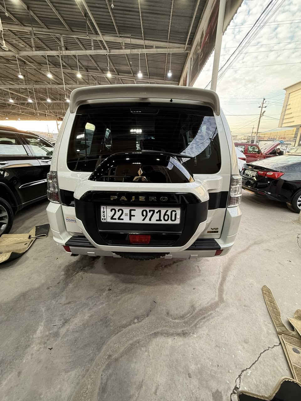 شيء تحفه و بلاش ٢٣٠ورقة
باجيرو موديل ٢٢ خليجي كفالة عامه حتى دعاميات شرط فحص محرك ٦ سلندر ٣٥٠٠ ممفتوح برغي ... ماشيه ٧٠ الف حقيقي !!
سيارة بسمي شخصي تحويل وكالة حاضر
مواصفات// فتحة. كشنات جلد و كهرباء. شاشة و كاميرا.
مرايه كهربائي. حساس. فور ويل. تبريد مركزي. ويل كبير.
زينون. تحديد سرعة. تحكم ستيرن...
لون ابیض…….
سيارة على وضع شركة
٢ سويج كتلوجات بلادي
مكان سيارة اربيل // ٤ 8 *********** واتساب موجود
