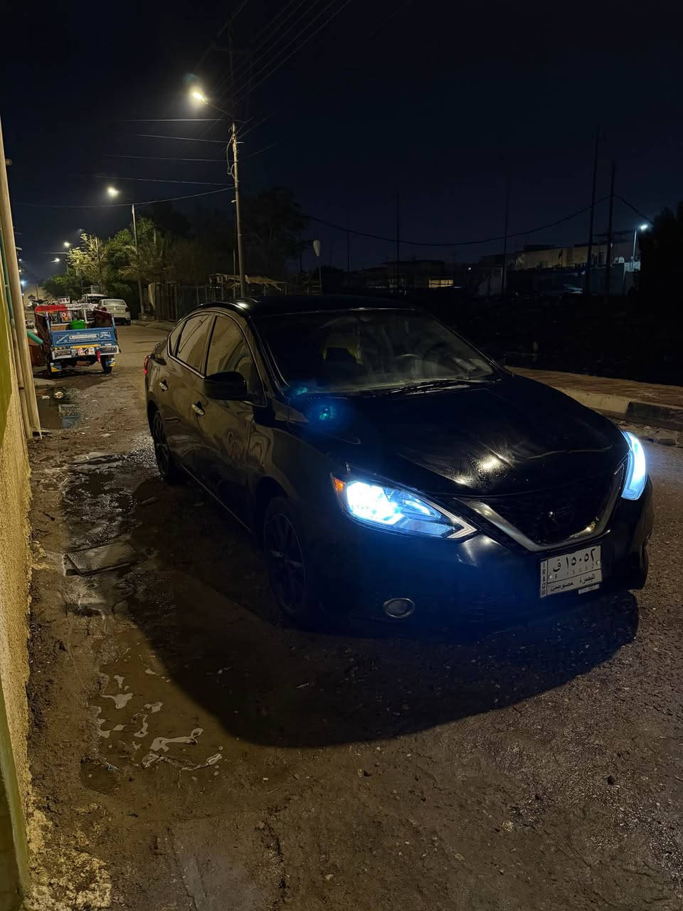 نيسان سنترا 2019 وارد امريكي حادثها جاملغ وبنيد وبيها ملاحظات بسيطة كلش بالبدي رقم بصرة تحويل ثاني يوم سنوية لل28 السيارة جاهزه تخم تاير جديد حدادية جاهزه گير محرك كله مكفول 
مواصفاتها عادية 
شاشة كبيره 
كامرة
 تحكم ستيرن
 كروز سرعة 
نظام ايكو 
حساس تاير 
مانع تصادم 
منظومة زينون عالي ناصي 
السيارة حلوه واقتصادية ماشية 160 الف كيلو يعني 100 مايل فحصها موجود وياها 
السعر 105$ وبيها مجال شي بسيط 
المكان:البصرة المعقل 
الرقم: *********** البصرة, العراق
