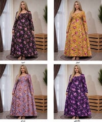فستان ردن • كشمير ايطالي • مقاسات XL-3XL