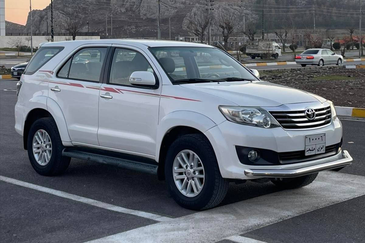 تۆیۆتا فۆرچەنەر 2013 دەبڵ ئەکسل 
214 هەزار کیلۆمەتر رۆشتوە  
سەیارەکە زۆۆر جوانو خاوێنە 
هیچ شوختو لیدرانێکی نیە 
سەیارەکە زۆۆر لۆکە 
 رەقەم هەلەبجەیە 
سەناوی تازەیە تایەی تازەیە 

سـعـر : لە کۆمێنت داوابکە ڕاستەوخۆ بۆت دێت 📥 

گێر و مەکیەنەی بەشەرت 
هیچ کێشەیەکی تێدا نییە 

ژمارەی خاوەنەکەی 
***********
***********
