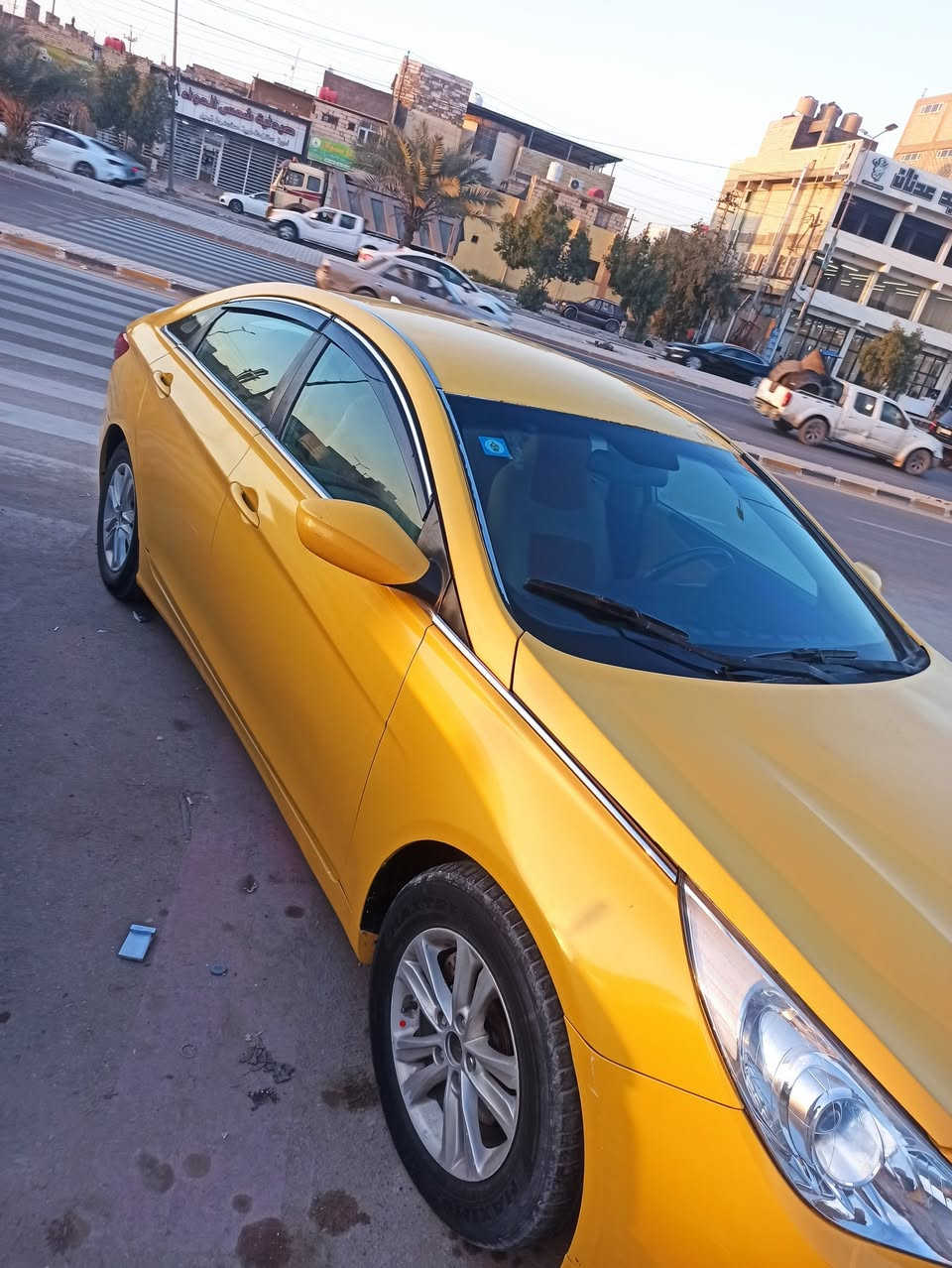 السلام عليكم
للبيع سوناتا 2013 وارد امريكي
رقم بغداد سنويه لل2031
بسمي بدون نواقص السيارة
فقط شغلات بسيطه جدا
ومامسجله بخط استخدام حلو ومامتعوبه 
السعر 87 ورقه وبيها مجال
مكان السياره النجف الاشرف

للتواصل ***********
