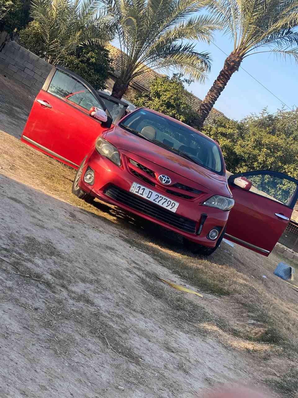 السلام عليكم
كورلا 2009 للبيع وارد امريكي كير محرك مكفول سياره بيه رش صفحة السايق اثر جراد مكفوله من الضربه والمعجون والبارد 
رقم بغداد تحويل مباشر باتري جديد تخم تاير صدر نص عمر 
***********
***********
السعر 98 وبيه مجال 
مكان أبو غريب قرب محطة وقود جوهرة العدنان
