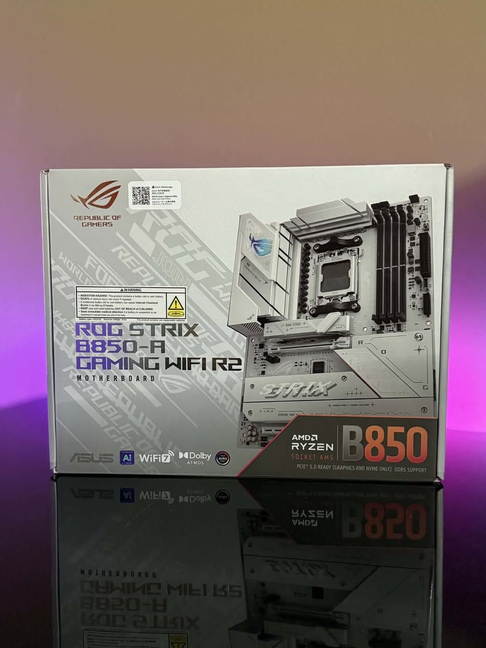 قطع للبيع

_______________________________________________

بورد

*New / جديد

ASUS ROG STRIX X870-A

السعر 430 الف

_______________________________________________

بورد

*New / جديد

ASUS ROG STRIX B850-A WIFI R2

السعر 330 الف

_______________________________________________

رامات

G.SKILL Trident Z5 Neo RGB DDR5 (2 X 16GB) 6000Mhz CL30 | AMD EXPO | INTEL XMP | *New / جديد

F5-6000J3038F16GX2-TZ5NR رقم الموديل

السعر 625 الف للجديد سيلد

السعر 615 للجديد اوبن بوكس

_______________________________________________

رامات

T-Force RGB DDR5 (2 X 16GB) DDR5 7200Mhz CL34 Intel XMP *Used like new / مستعمل بحالة الجديد 

اللون ابيض

FF4D532G7200HC34ADC01 رقم الموديل

السعر 475 الف

_______________________________________________

(Global*ملاحظة : كل ألقطع نسخ عالمية (

*

توصيل متوفر لكل المحافظات


**إذا كنت صاحب هذا الإعلان وتريد حذفه لأي سبب، رجاءا أرسل رسالة إلى الدعم الفني**