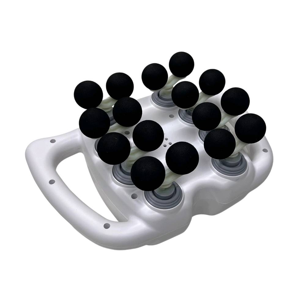 جهاز مساج عضلي متعدد الرؤوس – Massage Gun Strong Power (موديل WNK-569)

جهاز مساج عضلي مصمم لتوفير استرخاء عميق لمساحات واسعة من الجسم، مع قوة تشغيل واضحة وتحكم متعدد المستويات.

 • تصميم متعدد الرؤوس لتدليك مناطق مختلفة من الجسم
 
• قوة تشغيل معلنة 25 واط مناسبة للاستخدام المنزلي
 
• 9 أوضاع تشغيل مع إمكانية ضبط الشدة حتى 99 مستوى
 
• شاشة رقمية LED لعرض مستوى التشغيل بوضوح

• شحن Type-C / USB لسهولة وإتاحة الشحن
 
• مقبض مريح مانع للانزلاق مع خاصية امتصاص الصدمات

 • الموديل: WNK-569
 • القدرة: 25W
 • أوضاع التشغيل: 9 أوضاع
 • مستويات الشدة: قابلة للتعديل حتى 99 مستوى
 • وقت الشحن: ≥ ساعتين
 • نوع الشحن: Type-C (USB rechargeable)
 • العرض: شاشة رقمية LED
 • الرؤوس: 16 رأسك