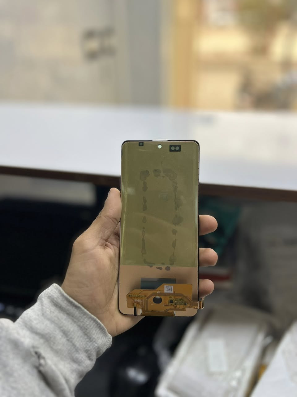 شاشة A50 
ممستخدمة 
تصفية نوعية مضبوط 
مكاني كربلاء توصيل موجود
تواصل واتساب فقط
***********
