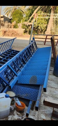 درج حديد ٤ونصم • درج حلزوني • المسيب حي المعلمين