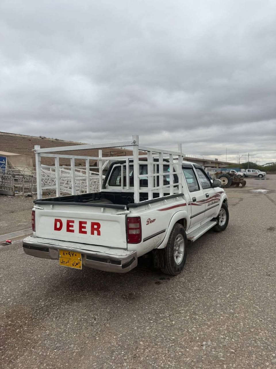 سلام عليكم بيكب ادميرال للبيع موديل 2008

سياره حيل نضيف وحلو
صبغ جماليه طرف سكن مع باب ورا ✅ 
كير مكينه بشرط سنويه  8 اشهر منتهي شرط تحويل ✅
العنوان كركوك رقم هاتف *********** كركوك, العراق
