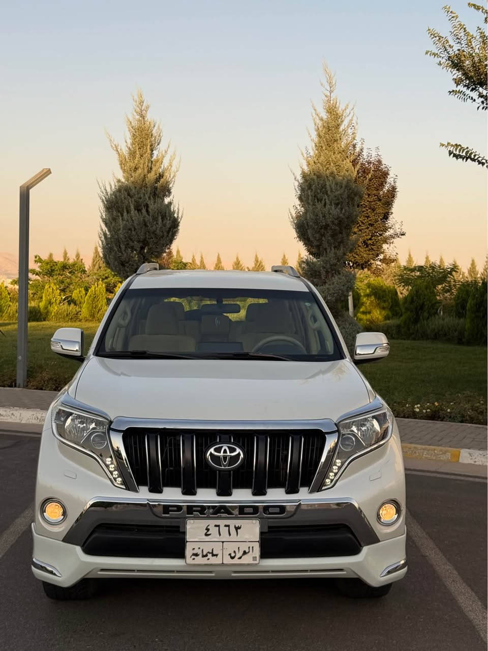 PRADO TXL 2014 CLiN
سەرەتا بەناوی خودا پڕادۆ ٢٠١٤ کلین 
مواسەفات TXL 
کوشن کارەبا
لایت ڕەش
تەبرید مەرکەزی 
سپێر لەکۆڵ 
ساردو چاڵ و شوختی نییە گێر و مەکینەی بەشەرت 
ناونیشان:سلێمانی
نرخ:283 گەڵا کەمێک مەجال
*********** Singapore
