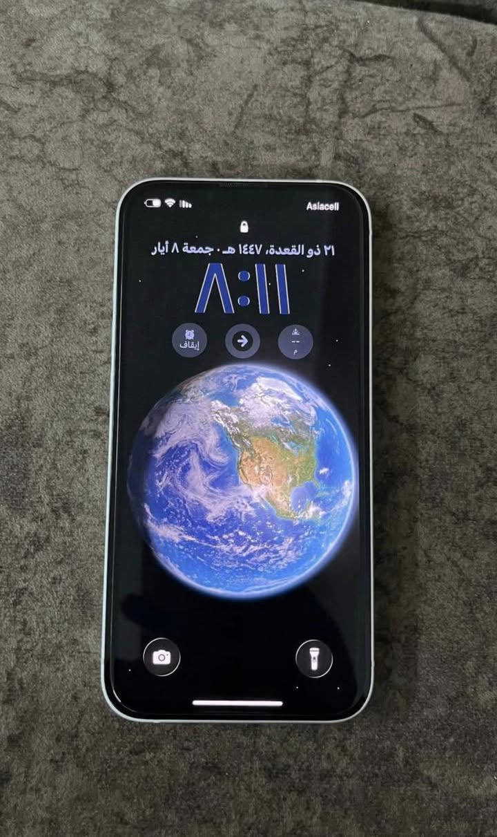 آيفون 13 عادي للبيع ذاكره 128 بطاريه 91 مبدله اصليه شرط باقي كل ضمان مكفول السعر 390 ألف بغداد اليرموك ***********
