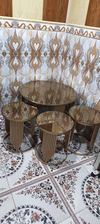 طاولات تقديم • ٤ قطع • بصرة الزبير