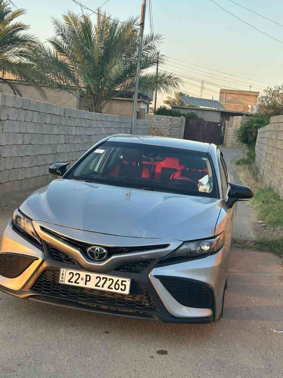 سياره كامري se موديل 2024
1_ضرر موضح بل صوره رصعه بل بونيد

2_بابين كلير ايرباك ستيرن طاك وراجع شركه
3 رقم اربيل تحويل ثاني يوم سنويه جديده
سياره حلوه وجاهزه من كلشي

شرط كير ومحرك

السعر ١٩٢ ورقه بيه مجال قليل 

هاتف ***********
