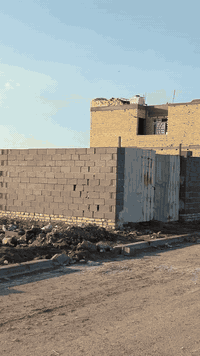 نصف دونم للبيع المساحة 1250متر  العنوان بغداد مدينة الصدر الحميدية شار...