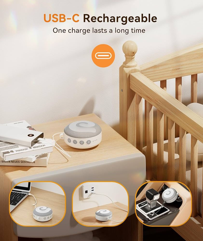 Dreamegg Portable Sound Machine Baby - D11 White Noise Machine for Baby Sleeping with Night Light, White Noise, Lullaby, Nature Sounds, Child Lock, USB Rechargeable Sound Machine for Travel Nursery.


**إذا كنت صاحب هذا الإعلان وتريد حذفه لأي سبب، رجاءا أرسل رسالة إلى الدعم الفني**