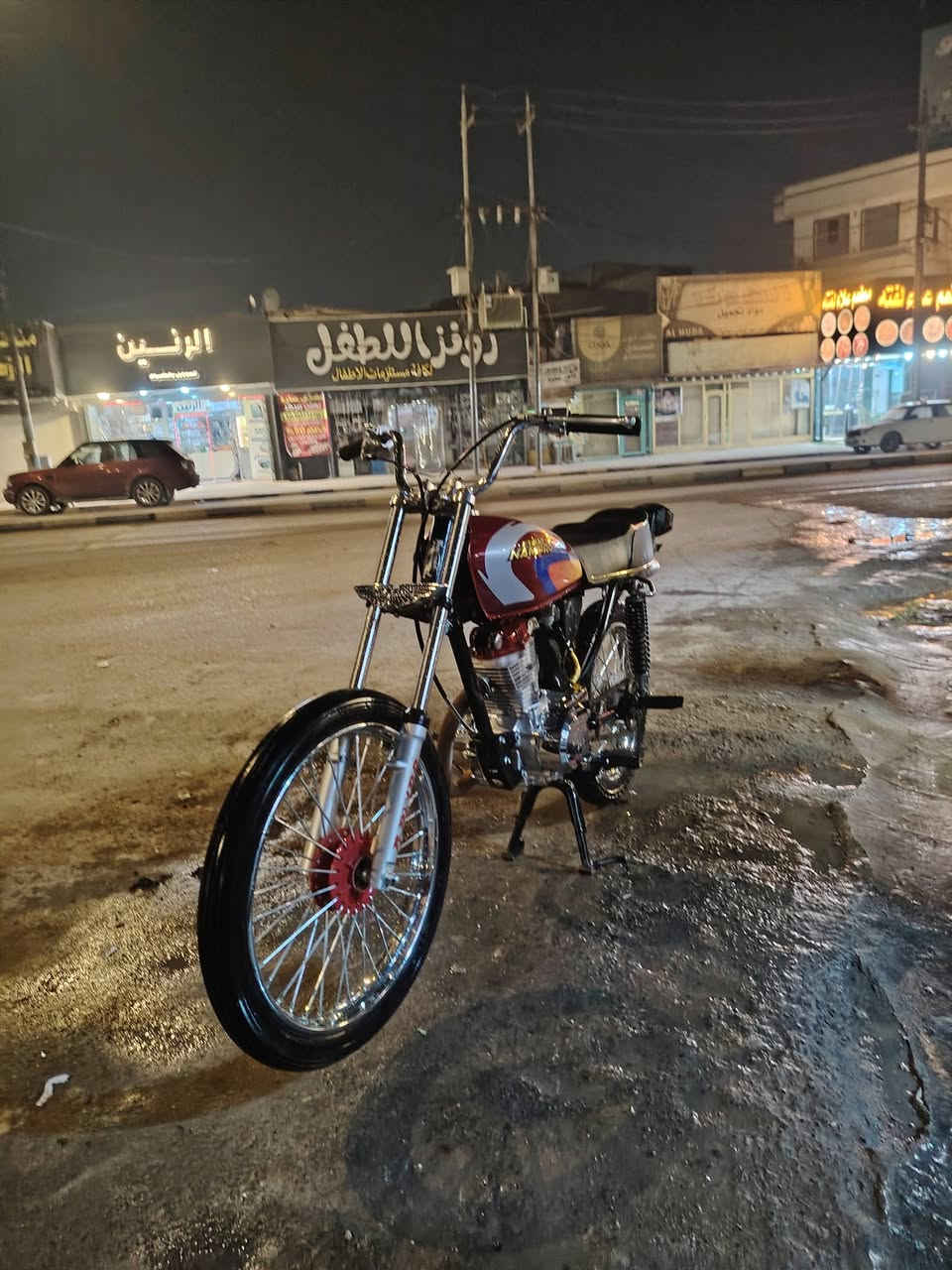 سلام عليكم دراجه للبيع أوراق اصلي مو سكنر محرك تيربو نضافه 100 تعمير 25 كله غراض اصلي ماكو تجاري شاصي 19 ارشه سعر خاص مامتواجد هنا هاذ رقمي مكان نجف كوفه ***********
