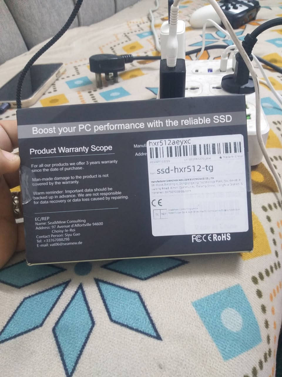 هارد ماركة xray Disk
حجم ٥١٢ متوفر ٣ قطع


**إذا كنت صاحب هذا الإعلان وتريد حذفه لأي سبب، رجاءا أرسل رسالة إلى الدعم الفني**