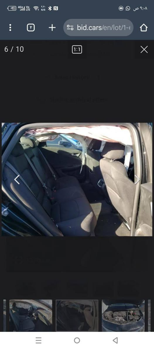 ماليبو 2020 رقم ميسان  سياره موجوده بل بصره سعر 80 ورقه وبيها مجال بسيط رقم ‏‪***********‬‏ البصرة, العراق
