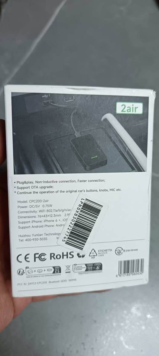 متوفر قطعتين موجود توصيل


**إذا كنت صاحب هذا الإعلان وتريد حذفه لأي سبب، رجاءا أرسل رسالة إلى الدعم الفني**