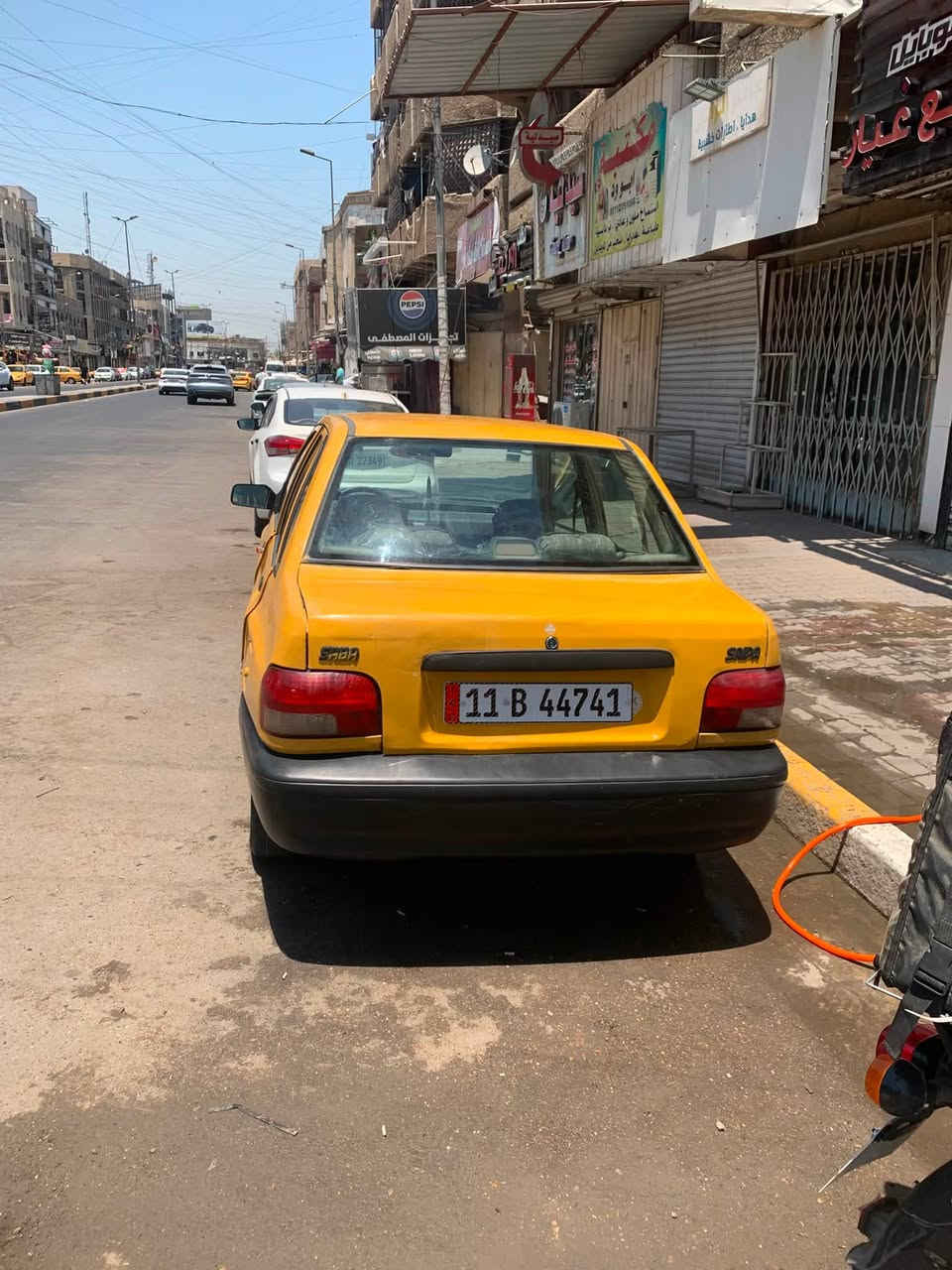 السلام عليكم
سايبا للبيع ٢٠١١ سيارة نظيفة يرادلها ملاحظات بسيطة سنوية بسمي الى ٢٠٣١ سعرها ٢٠ ورقة بيها مجال بسيط حك الجية للاستفسار الاتصال *********** مكان السيارة بغداد
