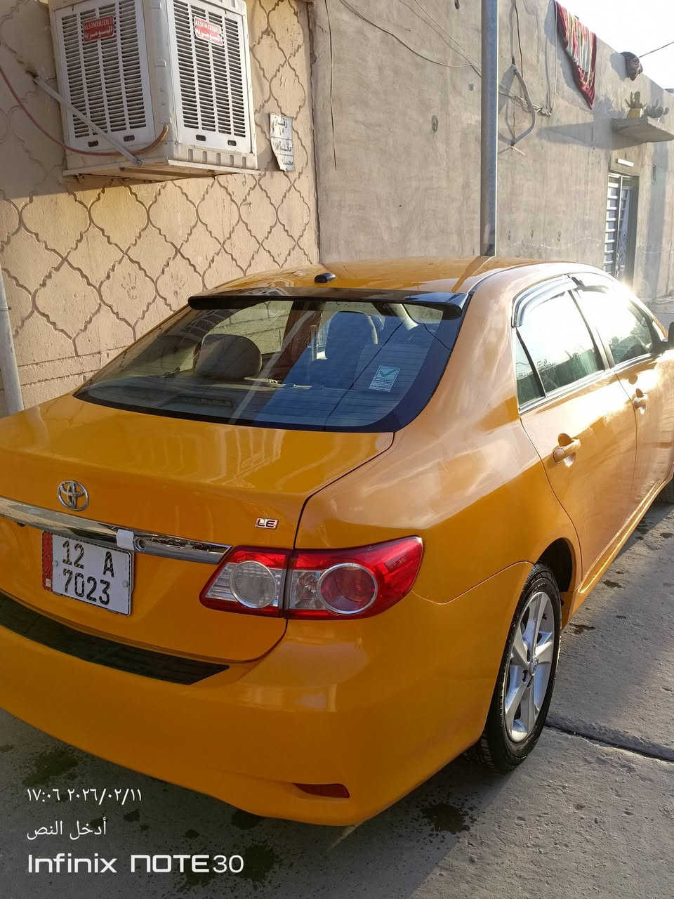 اسلام عليكم شباب من رخصت الادمن كورلا رقم نينوى للبيع اني الشرعي السعر ١٣٣بيه مجال ***********
