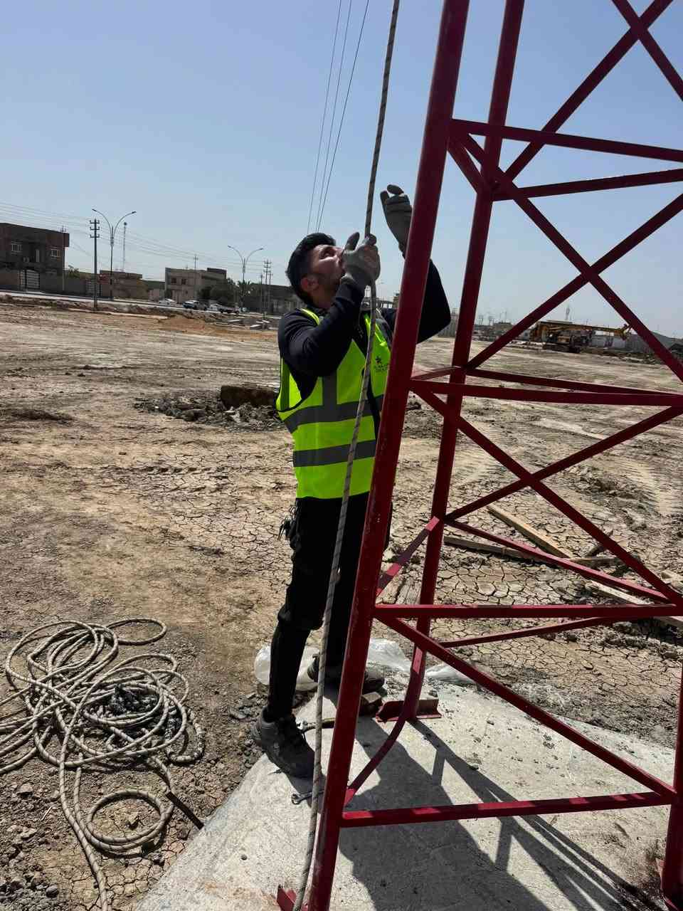 ⚠️⚠️⚠️لسنا الوحيدون لكننا الافضل ⚠️⚠️⚠️
              ❗️❗️  كادر الاصدقاء❗️❗️
متخصصون في فتح وشد الابراج الاعراقية 
فتح وشد الابراج الايرانية واضافة هوكات وتعديل
وتعديل الابراج المائلة واضافة مانع الاهتزاز (T)
فتح البرج 100الف
نصب البرج 100الف
فتح +شد+نقل 
للتواصل والاستفسار مراسلة الصفحة اوالاتصال 
على الرقم 0️⃣7️⃣7️⃣1️⃣5️⃣2️⃣7️⃣0️⃣5️⃣5️⃣9️⃣
#كادر_الاصدقاء
