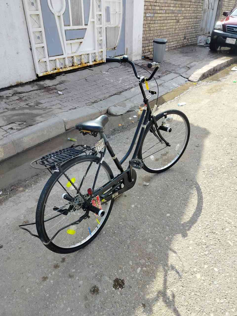 سلام عليكم بايسكل للبيع شركه اوفيج مديل22 نضافة فول بايسكل رزانه خفه مفول غراضه كامله سعر 135وبي مجال للشراي مكان نهاوند شراي خاص وهاذ الرقم ***********.
