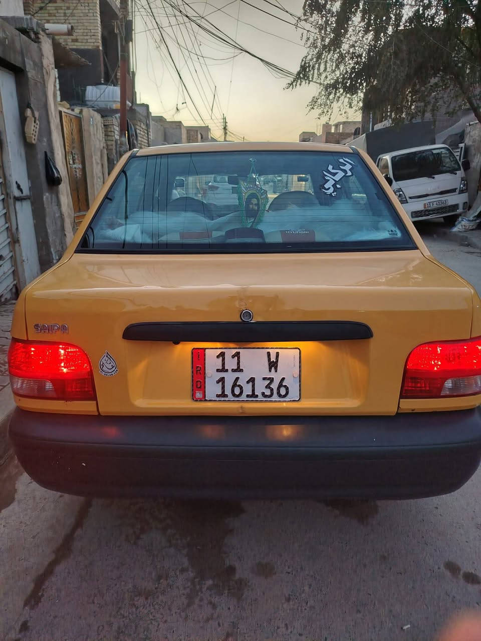 السلام عليكم من رخصة مدير الكروب سايبه موديل   2015 سياره كلش نضيفه مال جناي مكينه وكير زيرو تبريد ثلج تخم تاير جديد باتري والكهربائيات  غرفة جديدة شاشة ريمونت تحكم حتى الصندوق سيارة مابيها خياسات بيها جاملغ مبدل فقط سنوية ٢٧ هزه جديده ارقام انكليزي غرامات مصفرة صار عشر ايام هيئه مصفرة نريد تحويل مباشر عقد مروري
السعر..٣٦ بيها مجال للي يحول 
العنوان.. بغداد نهاية الشعب قرب ساحة سلام قرب السده 
رقم الهاتف..***********
