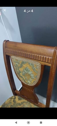 ميز طعام خشب ٦ كراسي خشب نظيف السعر ٢٣٠ وبي مجال العنوان الحريه  ٠٧٧٣٠...