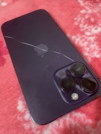 آيفون ١٤ برو ماكس • شاشة مبدلة • بصمة شغالة