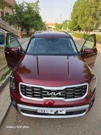 كيا تيلورايد  وارد امريكي  موديل 2023 •الضرر:  واضح بالفيديو و بيها صب...