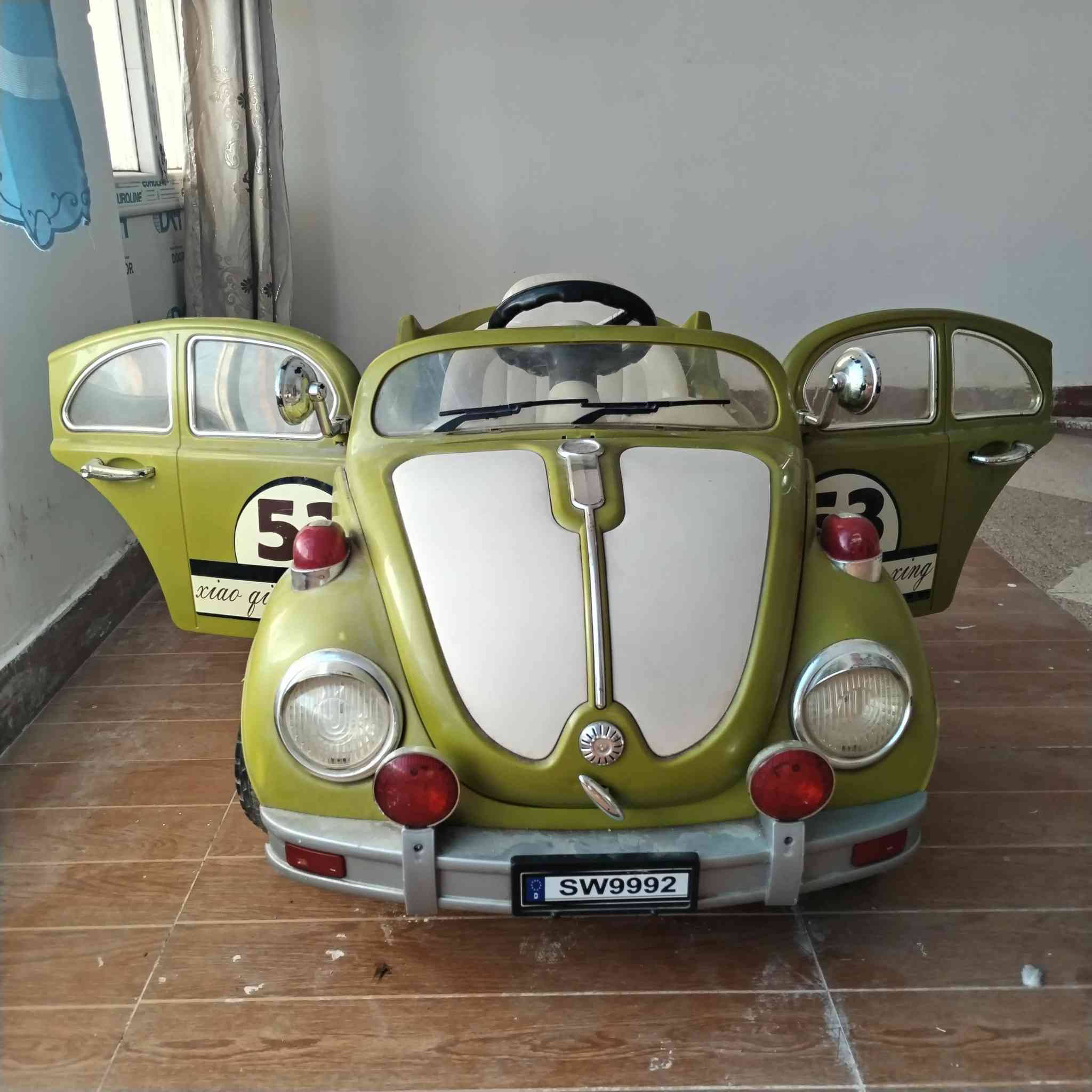 سيارة أطفال مستر بين
للبيع السعر ٧٥ ألف دينار 
عوزها شاحنة وبطارية فقط 
*********** داخل الصويرة
