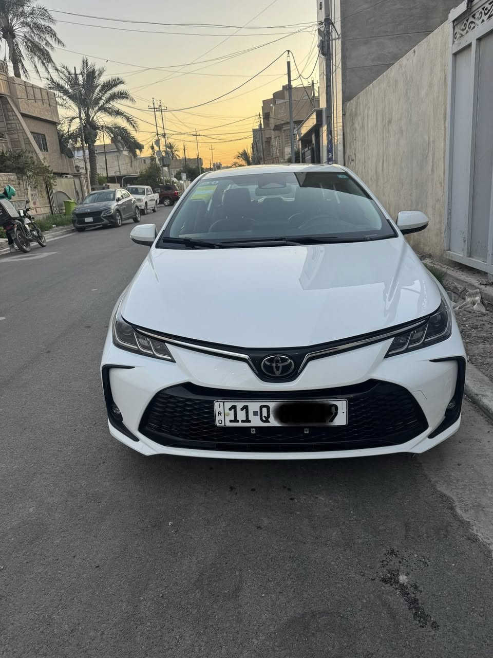 تويوتا كورلا هايبرد 2024 خليجي رقم بعداد الجديد السنوية بأسمي السيارة بحالة جيدة جدا عداد المسافة 20 الف كم بيها طعجة ورصعتين مسويها فوول 1/1 مكاني المنصور او علي الصالح 
السعر 145$  ***********
