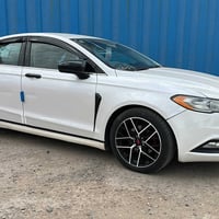 فورد فيوجن ٢٠١٨ محرك ١٥٠٠ تيربو حادث بابين جهة السايق رقم ابنار باسمي ...