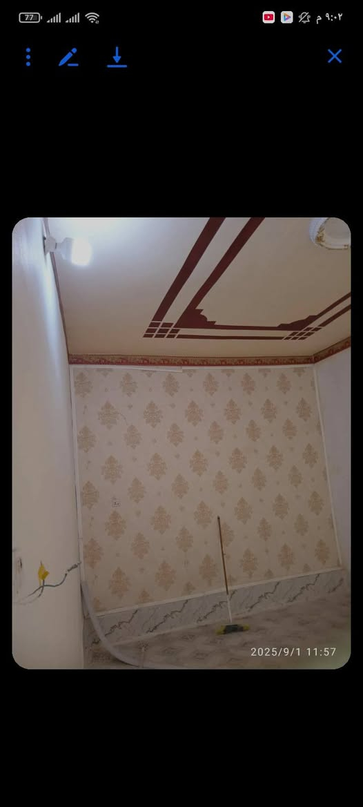 السلام عليكم بيت طابو صرف مساحة 90 تقاطع شحيم الشارع الجاي للشط مقابيل حسينية الحاج كامل النداف تفاصيله
 ديوانية 3 × 4 
مطبخ بارد 2 ونص مربع 
صحية 
صالة 5× 3 ونص 
غرفة نوم 5 × 4 
حمام مطبخ حار 
طابق ثاني 
غرفة 5 × 4 
صالة 7 × 3 ونص 
غرفة ثانية 3 × 4
صحيات خارجية 
مكلف بالنشر 
رقم صاحب الدار
***********
