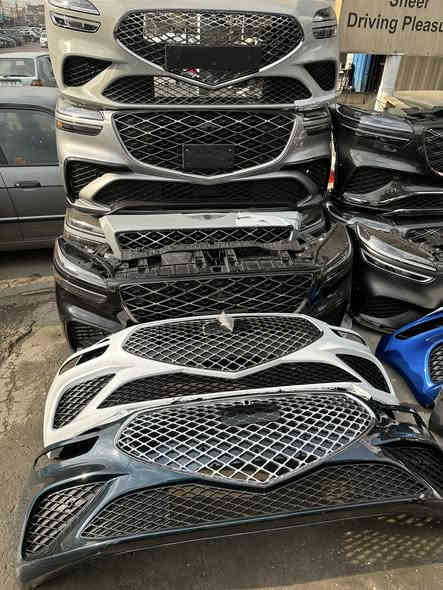 ماشاء الله زيرو وجميع الالوان مقفل مقفل 
النضافه انضف من المعمل❌❌
لدوخ وتحتار تاخذ دعاميه ولدور باقي الكفرات جاهزه بس خلي الرقم وربط الفيشه ♨️♨️
طبعا المتوفر G70-Gv70-G80Gv80-G90 -Gv60
ملاحظه❌توفر بدنات مقفل مالGv70 كهرباء من راديترات وبدنه وضفاير وبوابات وكلشي يخص البجم ❌
العنوان بغداد البياع الحي الصناعي شارع الرابع
‼️‼️شركة بوسان ستيشن‼️‼️
***********
#جنسزز@
