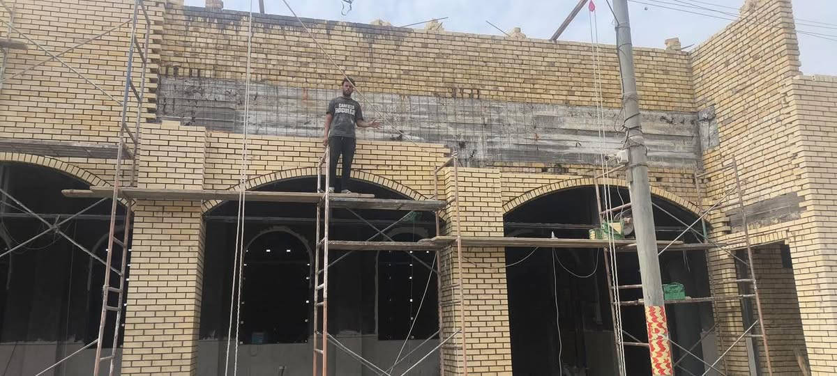 خلفه جفقيم واجهيات وعمل شوايات وحدايق في كل المحافضات للتواصل ***********
