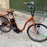 بايسكل ياباني مساعد شحن موديل٢٢ حجم ٢٦ بايسكل نضيف حيل بطاريات ليثيوم ...