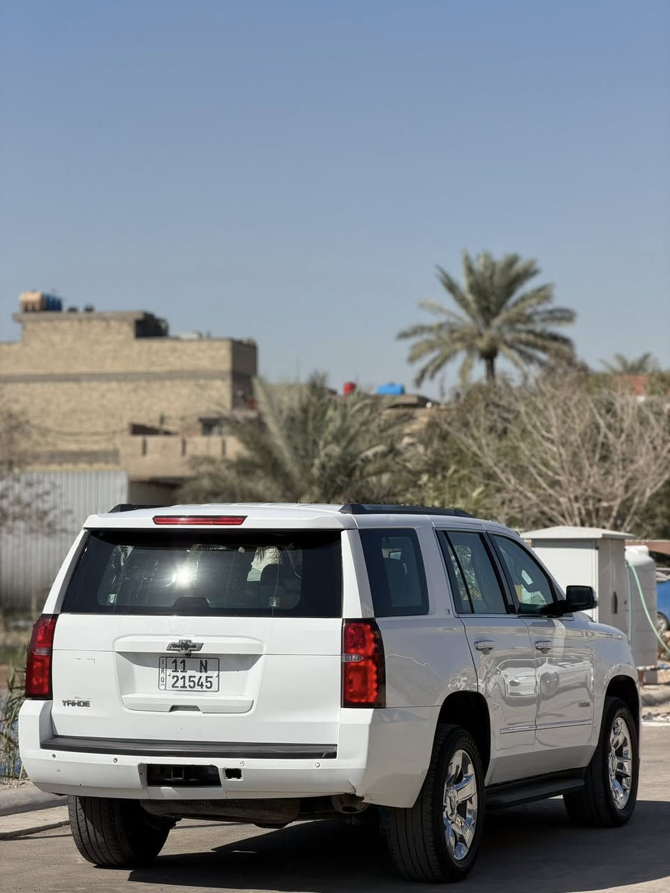 سلام عليكم فقط بيع. بدون مراوس
تاهو خليجي.  موديل.  2018. 
    السعر. 295. . رقم..***********
بيها صبغ هلال جاملغ خلفي
كير محرك مامفتوح مكفولات على وضع شركة 
تايرات حدادة. كفالة. سيارة جديدة 
شاشا كامرة. حساس خلفي مامي رادار جانبي 
تحكم ربع جهات كشنات 2. كهربائي 
كشنات. تدفى. تبريد 2 ويل كروم
