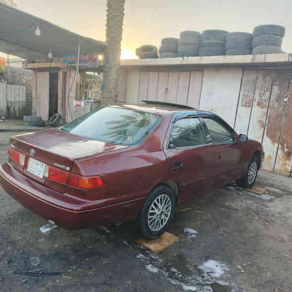 السلام عليكم كامري موديل 2001لون ماروني وراد امريكي صبغ عام ضررهه جامغ.خلي فقط السياره جاهزه مابيه اي نقص مكاني بغداد التاجي قرب معسكر التاجي السعر 73$.للستفسار الاتصال على الرقم   *********** كورك ***********
