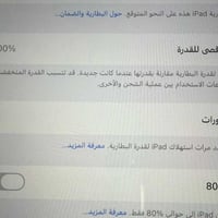 ايباد 11 A16 • ٢٥٦ جيجا • بطارية ١٠٠٪