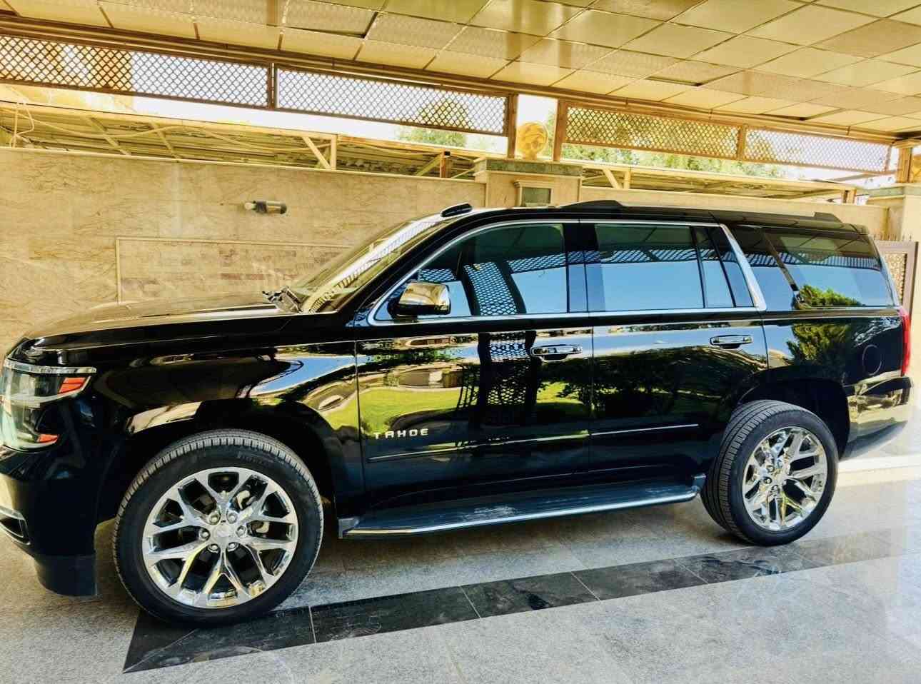 تاهو 2016 
( خليجي  ) 
الفئه: LTZ 
المواصفات: فووول 1/1
العداد / 99 كم
فتحه 
جلد 
ثلاجه 
بصمه + 4 ابواب 
رادار امامي 
رادار جانبي 
شاحن لاسلكي 
داخل قرميدي 
شاشه جبيره
فورويل 
مري شفط 
تشغيل عن بعد 
صندوق كهرباء
سماعات Bose
بالقماره DVD  
كشن ميموري 
ستيرن كهرباء + تدفئه
كشنات تدفئه + تبريد
كشنات خلفيه تدفئه 
كشنات كهرباء امامي + خلفي 
حساس امامي 

 السيارة مكانها كركوك 
للاستفسار / ***********
