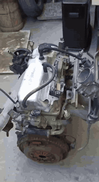 وبركاته مكينة متسوبيشي مال بي واي دي  استندر برغي ممفتوح بيها نظافة ال...