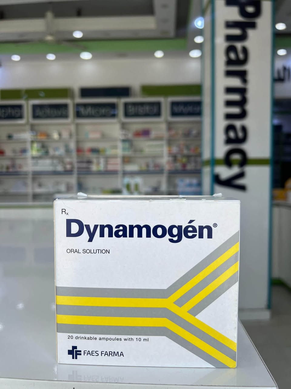 Dynamogen Oral Solution (دايناموجين محلول فموي)، وهو عبارة عن أمبولات للشرب تحتوي على 10 مل، من إنتاج شركة FAES FARMA.

استخداماته:

* فتح الشهية لدى الأشخاص الذين يعانون من ضعف الشهية.
* المساعدة في حالات نقص الوزن المرتبط بقلة تناول الطعام.
* دعم الجسم خلال فترات التعب والإرهاق أو النقاهة بعد المرض
متوفر داخل #صيدلية_جوهرة_القلعة
قلعة سكر /شارع الاطباء /مجاور إفران الربيع


**إذا كنت صاحب هذا الإعلان وتريد حذفه لأي سبب، رجاءا أرسل رسالة إلى الدعم الفني**