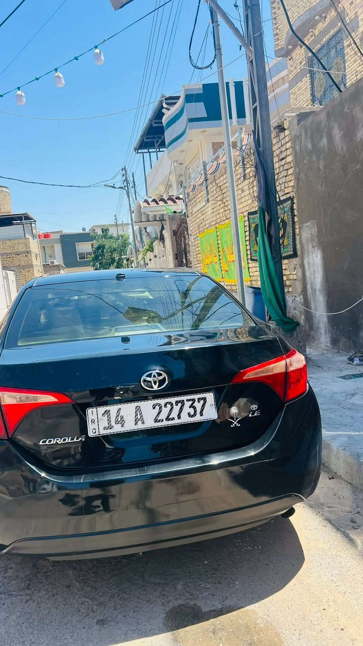 سلام عليكم كورلا 2018LEوراد امريكي سياره بيها3قطع ضربته بجم رقم بصره مشروع وطني ب اسمنه سنويه2031 مصفر سياره جاهز تبريد ثلج محرك كير اصوليات تخم تاير جديد اي نقص ما بيها سعره 113وبيها مجال حق الجيه مكاني بصره قبله *********** تواصل ع الرقم ما متواجد فيس
