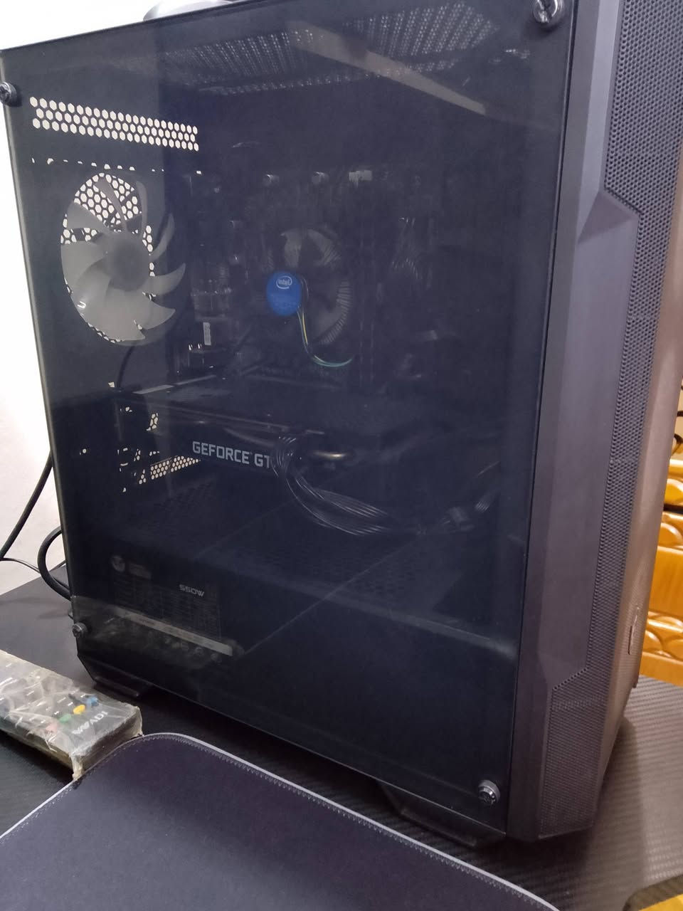 i5 10400f.
Gtx 1660 super balet
Ram 16 g 3200
Baoer 550
M.2. 128. hhd 1t
سعر 425  ***********
