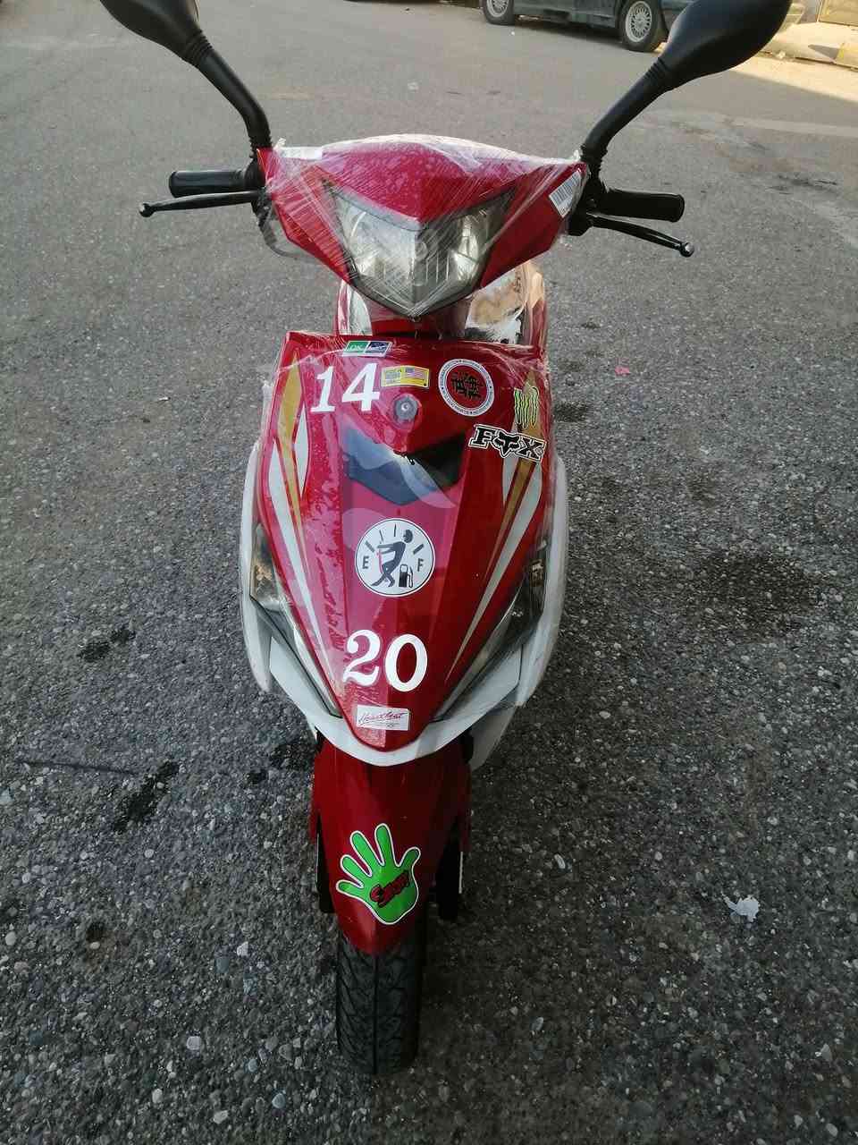 دراجه ماكس ايف آيس يا باني محرك شرط اي عيب مابي سعر ٥٥٠ بي مجال الشراري ***********
