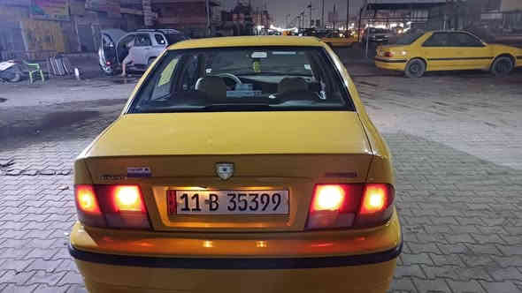 سلام عليكم سمند موديل 2011رقم بغداد نكليزي مصفره هيه و غرامات و سنويه لغايه31 مكينة و كير جدد صدر امي خلفي جديد تخم تاير قبل يومين شديته دوشمه بل نواب جديده سلف و داينمو و باتري جدد كهرابايات كله شغاله سياره مكفوله من ضربه و صبغ مكفوله تبريد ثلج تدفه  مكاني بغداد مدينه الصدر سعر 45و بيه مجال ***********
