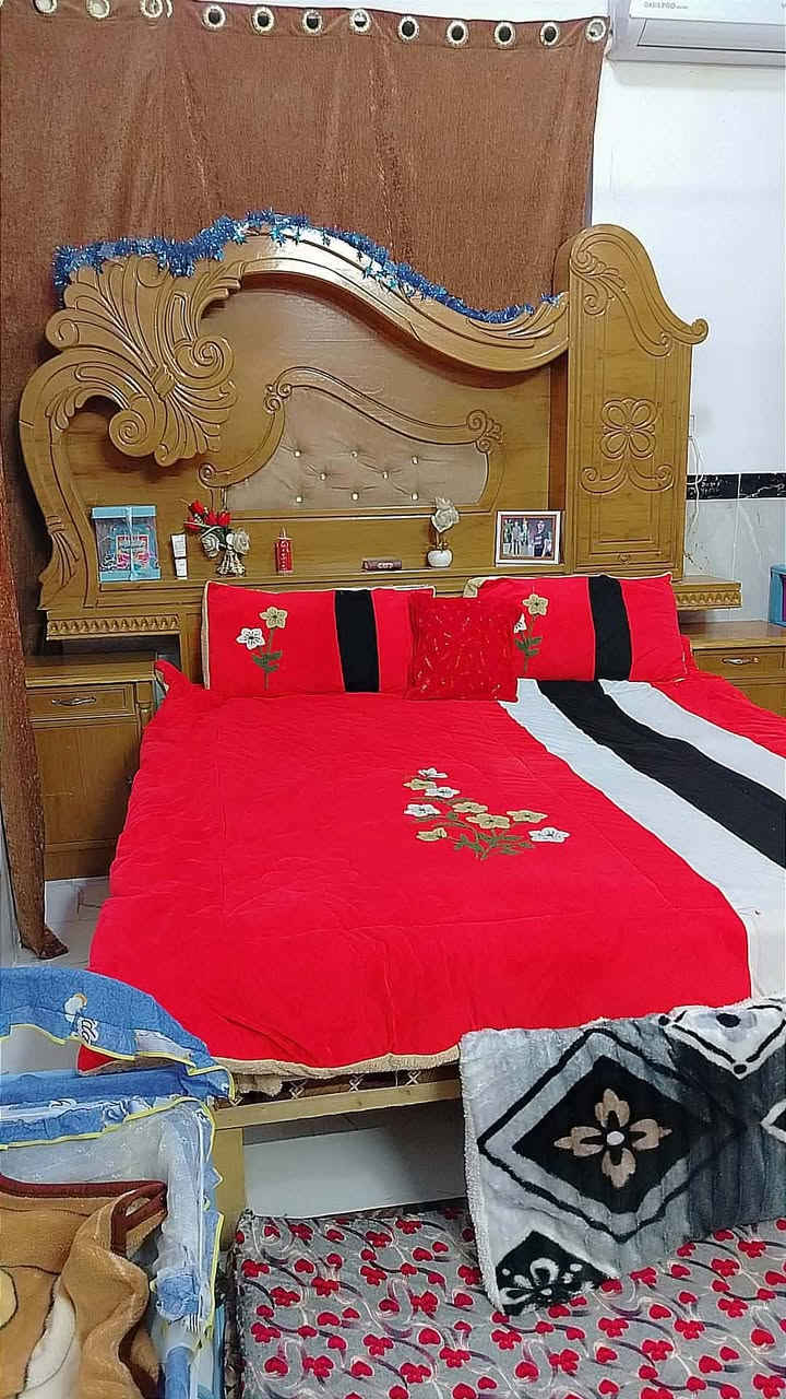 يوجد اثاث منزلي للبيع
 ثلاجه اربع بوب.. نوعيه الثلاجه الحافظ.. #سعرها 250.الف 

غرفه نوم صاج عراقي حطاطه #سعرها مليون دينار 

تخم  ،  ديوان   #سعره 150الف 
نضافه 100/100
واسعارهم حيل مناسبه. 

#العنوان.. النجف حي النداء قرب المدرسه الورديه.  
اليريد  يجي #خاص..


**إذا كنت صاحب هذا الإعلان وتريد حذفه لأي سبب، رجاءا أرسل رسالة إلى الدعم الفني**