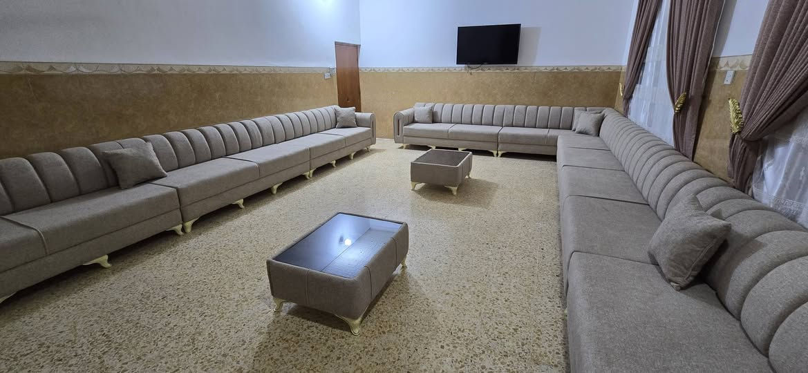 معمل ومعرض باب الحوائج
تم بعون الله تعالى إكمال قياس  حسب لطلب ألى احد الزبائن أن 🤵
    شغل درجه اولى مع ضمان ٥سنوات 💯
 بلوك بورد افظل من الاسود💥
خشب جام روسي اشتغل لوحه ع عرظهه ما اشرحهه للوحه 💐
سفنج هاي الكستره افظل من مميز اول الف 💯
   قماش كله تركي  بخامه ممتازة ☺️🌷
يتوفر لدينا جميع الموديلات حسب لطلب 🌹💥💯
                 ابو خستاوي طريق ياحسين
الفرع الأول، عمود٥٩🌳
الفرع الثاني، عمود ٧٢ قرب البوابه الجديده💫
 الاستفسار
***********واتساب
